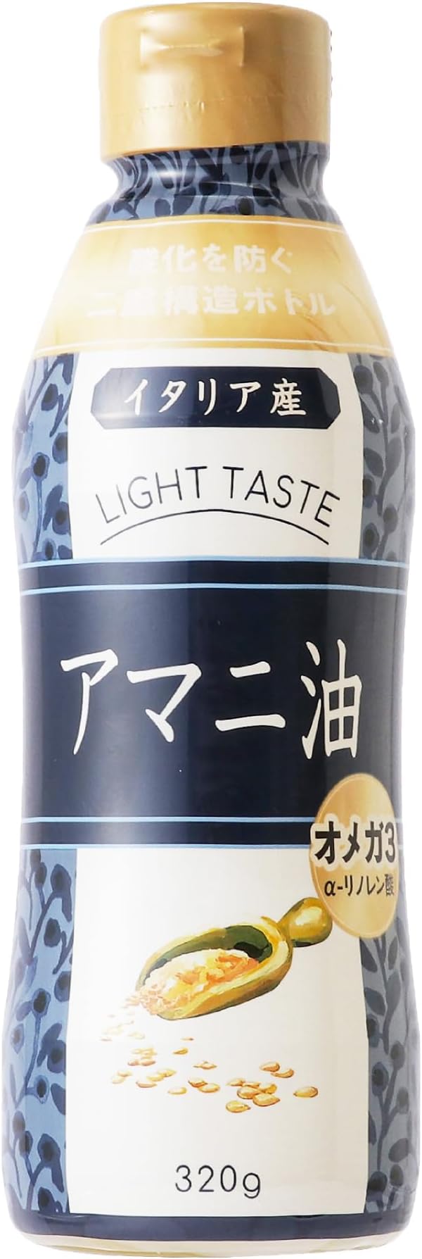 フラット・クラフト アマニ油 亜麻仁油 320g オメガ3 イタリア産 低温圧搾 フレッシュキープボトル コールド... 8