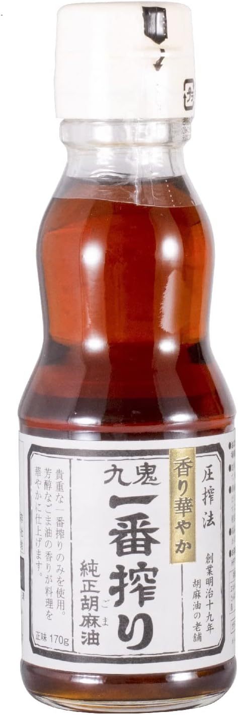 九鬼 一番搾り純正胡麻油 340g 3