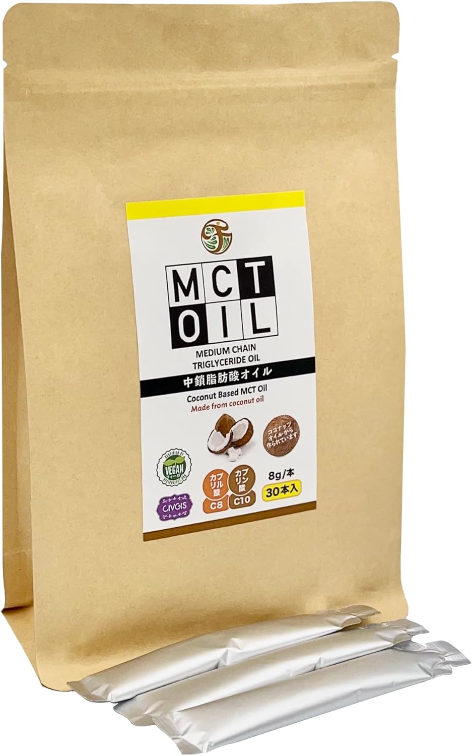 C8 MCTオイル 500ml （原材料ココナッツ由来100％ 無添加 カプリル酸 C8 中鎖脂肪酸オイル） ワン... 7