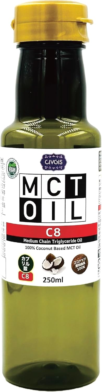 C8 MCTオイル 500ml （原材料ココナッツ由来100％ 無添加 カプリル酸 C8 中鎖脂肪酸オイル） ワン... 11