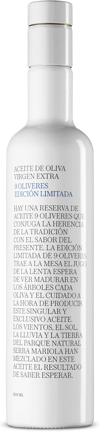 9 Oliveres (ヌエべ・オリベレス）１00％ピクアル種 オリーブオイル 500ml スペイン産 限定商品 ... 2