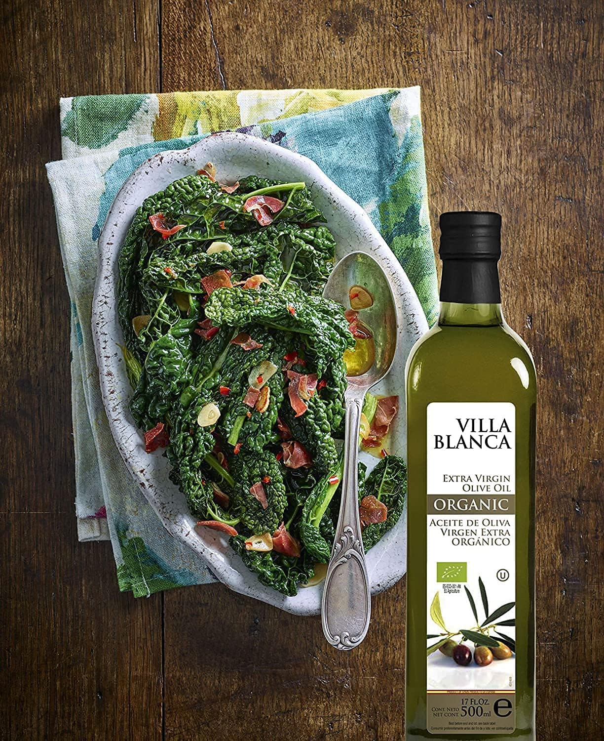 ヴィラブランカ オーガニック エクストラバージンオリーブオイル 500ml 【PET 遮光ペットボトル】 有機JA... 5