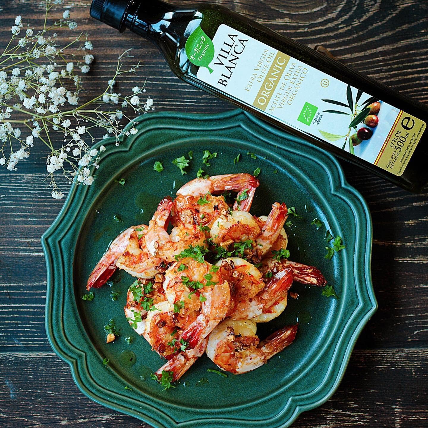 ヴィラブランカ オーガニック エクストラバージンオリーブオイル 500ml 【PET 遮光ペットボトル】 有機JA... 8